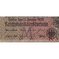 Allemagne - Pick 181a - 20 reichsmark - 22/01/1929 - Lettre M - Série K - Etat : TB+