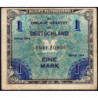 Allemagne - Occupation alliée - Pick 192a - 1 mark - 1944 - Etat : TB