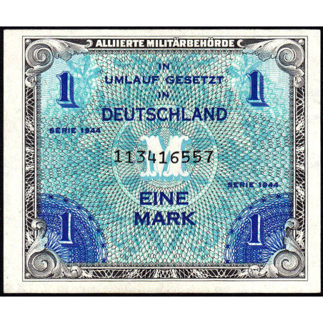 Allemagne - Occupation alliée - Pick 192a - 1 mark - 1944 - Etat : SPL