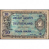 Allemagne - Occupation alliée - Pick 194a - 10 mark - 1944 - Etat : TB+