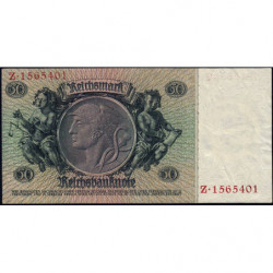 Allemagne - Pick 182a_1 - 50 reichsmark - 30/03/1933 - Lettre I - Série Z - Etat : TTB