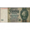 Allemagne - Pick 182a_2 - 50 reichsmark - 30/03/1933 - Lettre L - Série A - Etat : TTB-