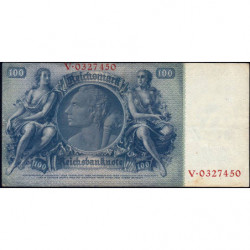 Allemagne - Pick 183a - 100 reichsmark - 24/06/1935 - Lettre B - Série V - Etat : TTB+