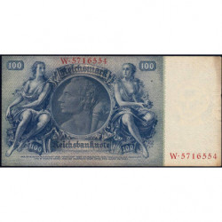 Allemagne - Pick 183a - 100 reichsmark - 24/06/1935 - Lettre B - Série W - Etat : SUP