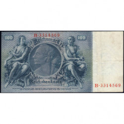 Allemagne - Pick 183a - 100 reichsmark - 24/06/1935 - Lettre C - Série B - Etat : TTB