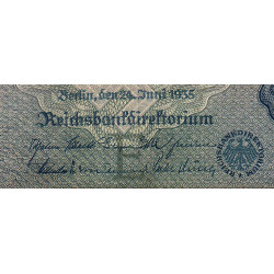 Allemagne - Pick 183a - 100 reichsmark - 24/06/1935 - Lettre E - Série J - Etat : TB