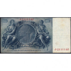 Allemagne - Pick 183a - 100 reichsmark - 24/06/1935 - Lettre E - Série J - Etat : TB+