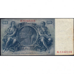 Allemagne - Pick 183a - 100 reichsmark - 24/06/1935 - Lettre E - Série K - Etat : TB