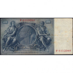 Allemagne - Pick 183a - 100 reichsmark - 24/06/1935 - Lettre V - Série F - Etat : TB+