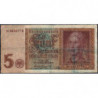 Allemagne - Pick 186a_1 - 5 reichsmark - 01/08/1942 - Lettre P - Série N - Etat : TB-