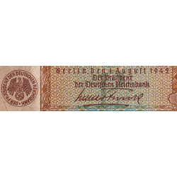 Allemagne - Pick 186a_1 - 5 reichsmark - 01/08/1942 - Lettre P - Série Z - Etat : SPL