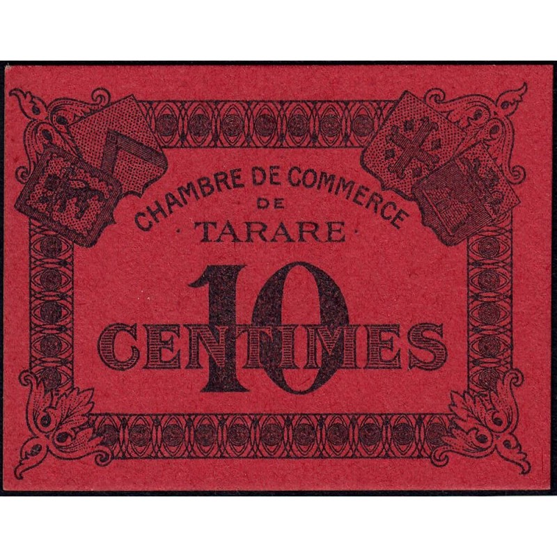 Tarare - Pirot 119-36 - 10 centimes - Sans date - Etat : NEUF