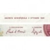 Italie - Pick 114a - 1'000 lire - Lettre A - 03/10/1990 - Etat : TTB