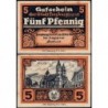 Allemagne - Notgeld - Freyburg am Unstrut - 5 pfennig - 15/05/1920 - Etat : SUP+