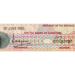 Kenya - Pick 22a - 50 shillings - Série D/1 - 01/06/1980 - Etat : TB