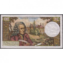 F 62-39 - 07/08/1969 - 10 francs - Voltaire - Série J.501 - Etat : TB+