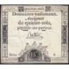 Assignat 24a - 15 sols - 4 janvier 1792 - Série 8 - Etat : TB+