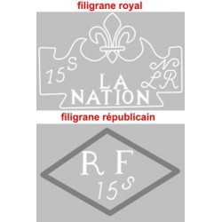 Assignat 41a - 15 sols - 23 mai 1793 - Série 12 - Filigrane royal - Etat : B+