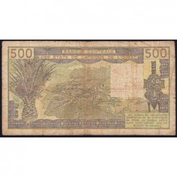 Mali - Pick 405Dc - 500 francs - Série K.10 - 1981 - Etat : B