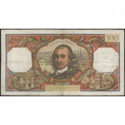 F 65-02 - 02/07/1964 - 100 francs - Corneille - Série V.22 - Etat : TB-