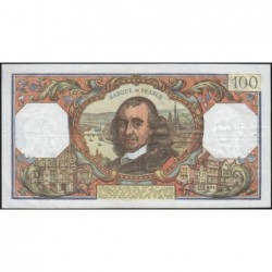 F 65-65 - 01/02/1979- 100 francs - Corneille - Série F.1246 - Etat : TTB