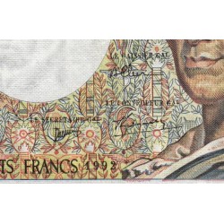 F 70-12b - 1992 - 200 francs - Montesquieu - Série A.116 - Etat : TB