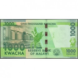 Malawi - Pick 67b - 1'000 kwacha - Série BG - 01/01/2016 - Etat : NEUF