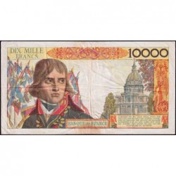 F 51-09 - 04/07/1957 - 10000 francs - Bonaparte - Série F.87 - Etat : TTB-