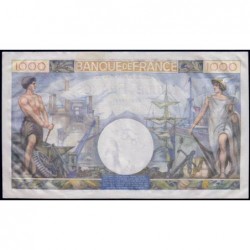 F 39-09 - 29/06/1944 - 1000 francs - Commerce - Série E.2632 - Etat : SUP